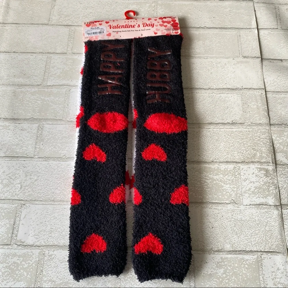 NWT Valentine's‎ Day Happy Wife, Happy Hubby Socks